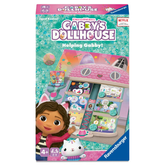 Ravensburger Gabby's Dollhouse Barnespill Helping Gabby - Rosa Ravensburger Gabby's Dollhouse Barnespill Helping Gabby - Rosa