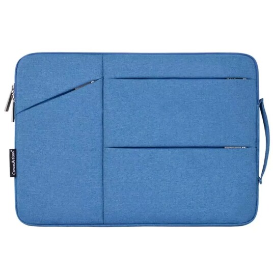 INCOVER CanvasArtisan Sleeve For Laptop / Macbook 15" - (39 x 28 x 2 cm) - Blå INCOVER CanvasArtisan Sleeve For Laptop / Macbook 15" - (39 x 28 x 2 cm) - Blå