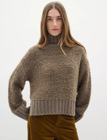 InWear Guoiw Highneck - Brown - XL