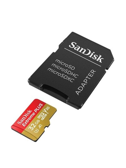 SanDisk Extreme Plus microSD/SD-card - 95/90MB - 32GB