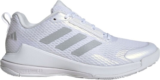 Adidas Novaflight 2 Dame Cloud White/Silver Metallic/Cloud White 38 2/3