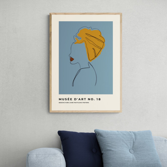 Musée d'art no. 18 av Pluma Posters