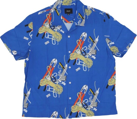HUF Herre Skjorter Flerfarget XL, HUF Herre Skjorter Flerfarget XL,