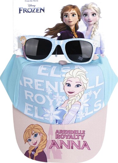 Frozen Kaps & Solbriller Blå
