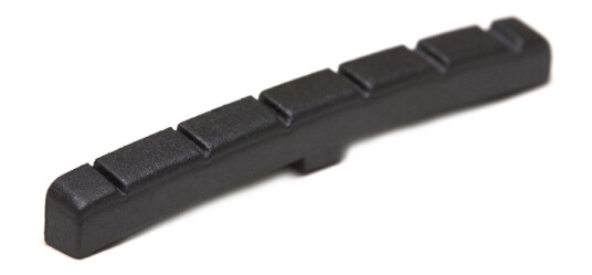 Graph Tech Svart Tusq Xl Lt-5000-10 Elecguitar Nut,Flat&crvdbtm,Slotted,10pk