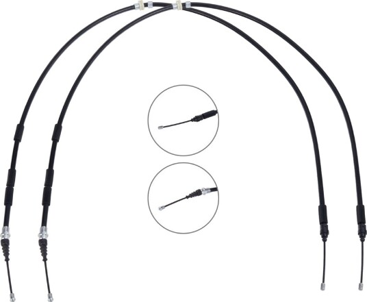 RIDEX 124C1156 Tautrekk håndbremse RIDEX 124C1156 Tautrekk håndbremse