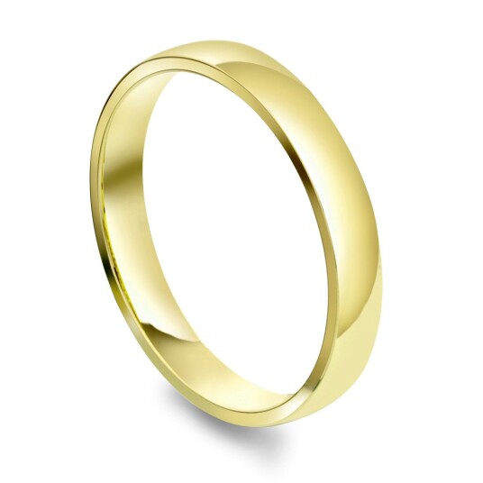 Giftering i 585 gult gull | 3,5 mm bredde Giftering i 585 gult gull | 3,5 mm bredde