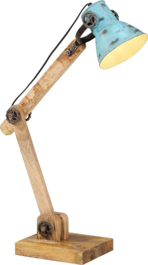 Vegglampe 25 W denimblå 23x18x96 cm E27