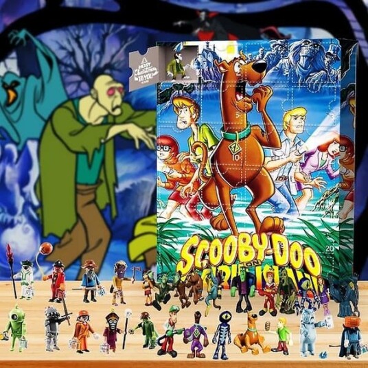 Adventskalender Blind Box 2025 24 dager Jule Nedtelling Scooby doo Figurer Leker Dukke Barn Overraskelse Feriegaver