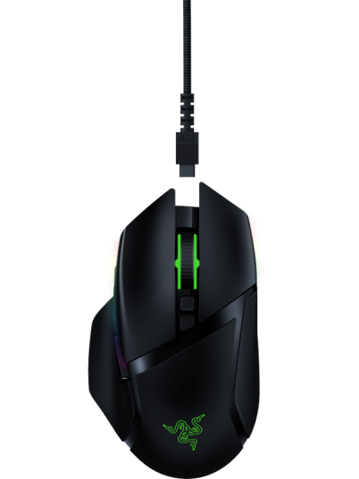 Razer Basilisk Ultimate - Gaming mus - Optisk - 11 - Svart med RGB-lys