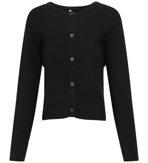 Kids Only Kognatascha Ls O Neck Card Cp Knt Noos Black 146 152