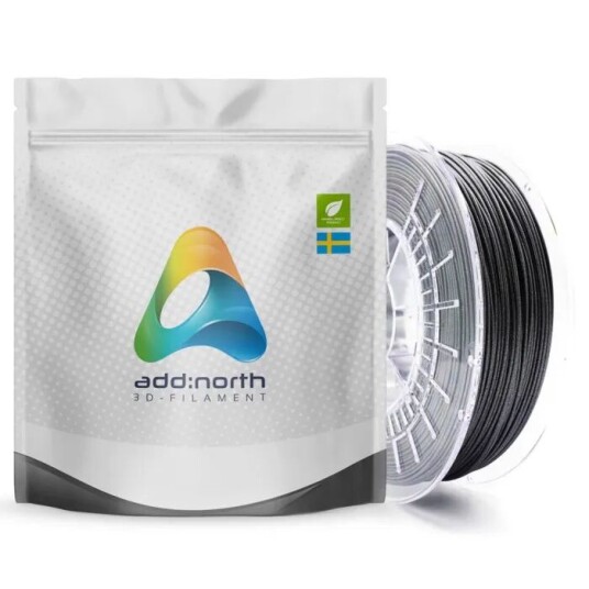Addnorth PETG-filament for 3D-skrivere 1,75 mm Glitz Grey
