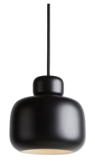 Woud - Stone Pendel Small Black Woud - Stone Pendel Small Black