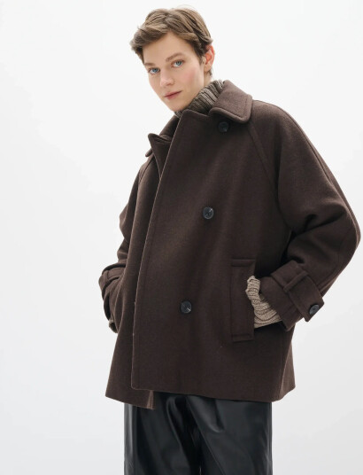 InWear Thoraiw Minona Coat R - Brown - 38 InWear Thoraiw Minona Coat R - Brown - 38