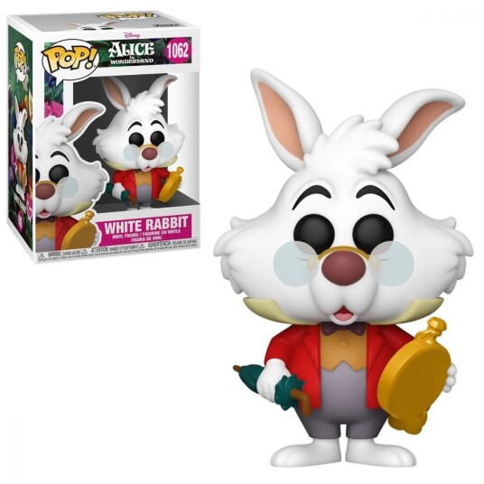 Funko Alice in Wonderland 70th Hvit Rabbit Pop! Vinyl Figure 1062