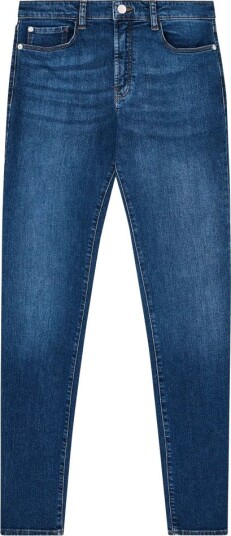 Emporio Armani Dame Jeans Blå W29,