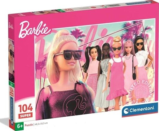 Clementoni Puzzle Super Barbie 2026 104 pieces 2D Puslespill