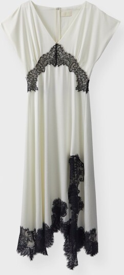 Wakakuu Icons Ray Lace Dress  Offwhite S