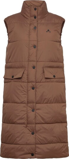 Whistler Amaretto W Long Puffer Vest   Brown   48