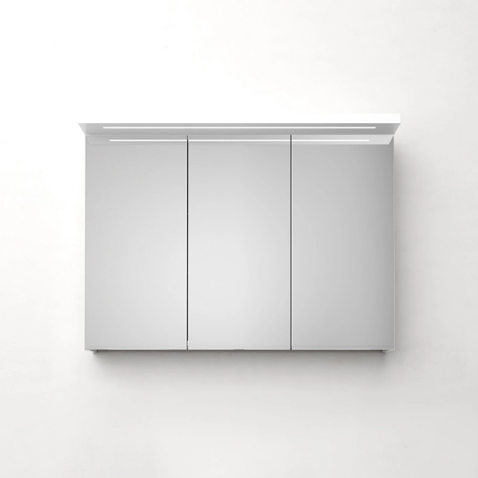 Westerbergs Samla Speilskap m/3 dører 1000x240x730 mm Hvit Matt