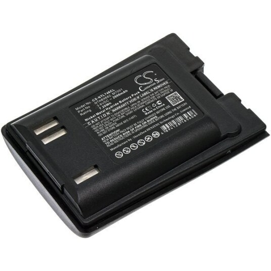 Nortel T7406 batteri (2000 mAh 3.6 V, Sort)