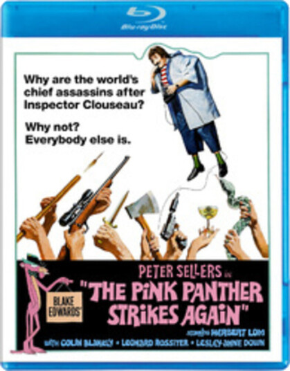 The Pink Panther Strikes Again Bluray