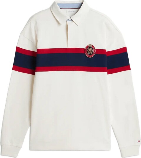Tommy Hilfiger Gifting Crest Rlx Rugby   IVORY PETAL   XXL