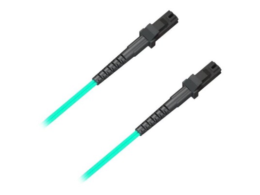 MicroConnect nettverkskabel - 0.5 m - aqua-blå