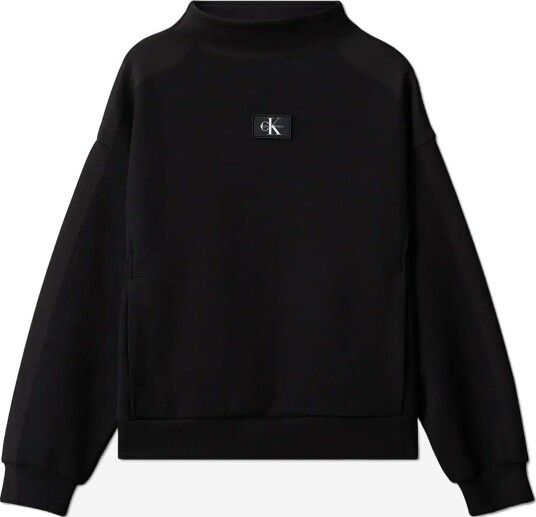 Calvin Klein Interlock Sweatshirt - PVH BLACK - 164