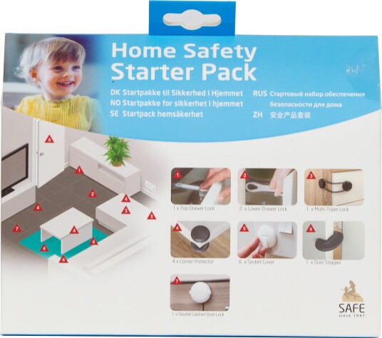 Safe & Care Startpakke til Hjemmesikring