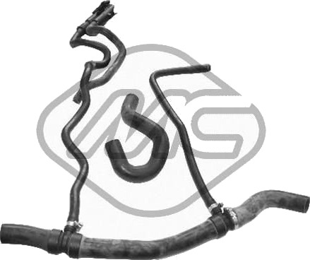 Metalcaucho 08855 Radiatorslange