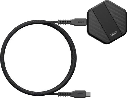 UAG Wireless Charger with kick stand black/carbon fiber BULK