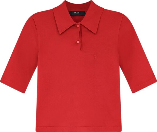Gucci Dame Topper Rød L,