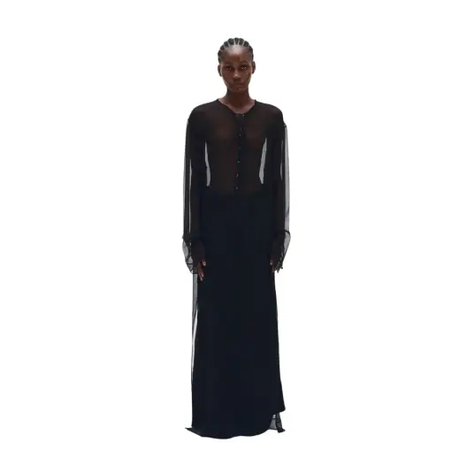 Ann Demeulemeester, Dame, Kjoler, Svart, M, Ann Demeulemeester, Dame, Kjoler, Svart, M,