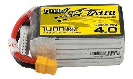 Gens 6s  1400mAh -130C - Gens Ace Tattu R-Line 4.0
