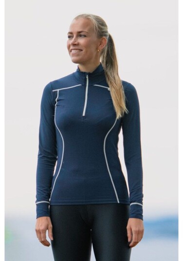 Stormberg Rondebu Half Zip bambus trøye M