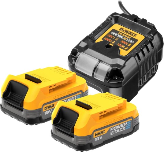 Dewalt DCB1102E2-QW Pack 2 Batteries Powerstack XR 18V – 1.7Ah Li-Ion Dewalt DCB1102E2-QW Pack 2 Batteries Powerstack XR 18V – 1.7Ah Li-Ion