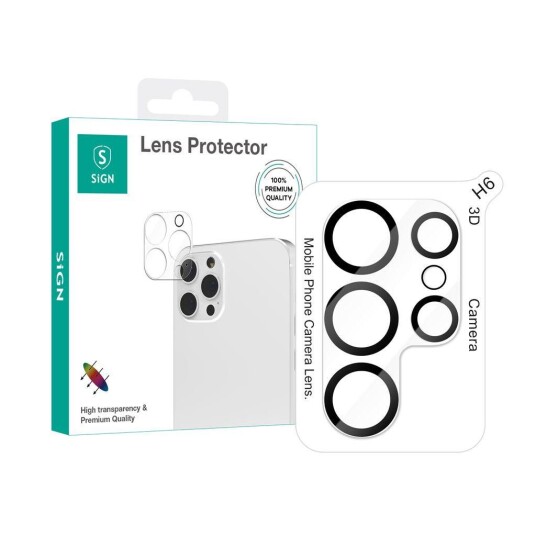 SiGN Herdet Kameralinsebeskytter for Samsung Galaxy S25 Ultra SiGN Herdet Kameralinsebeskytter for Samsung Galaxy S25 Ultra