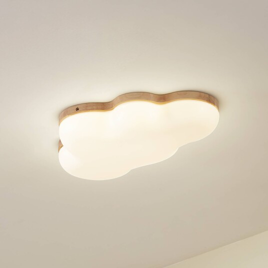 Lindby LED-taklampe Pilvi plast sky 50 cm Lindby LED-taklampe Pilvi plast sky 50 cm
