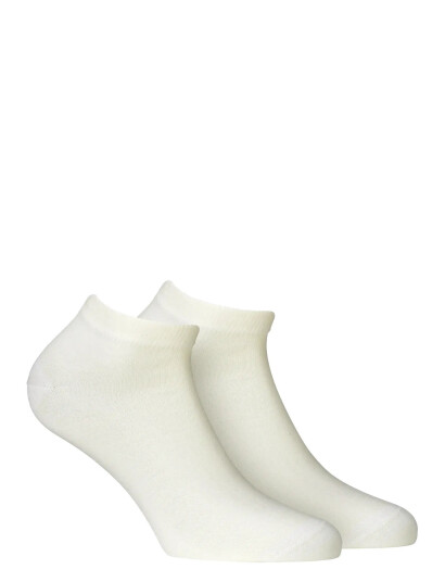 Alpacasocks&Co Knitted Merino Socks In 2 Pack Cream 39 42