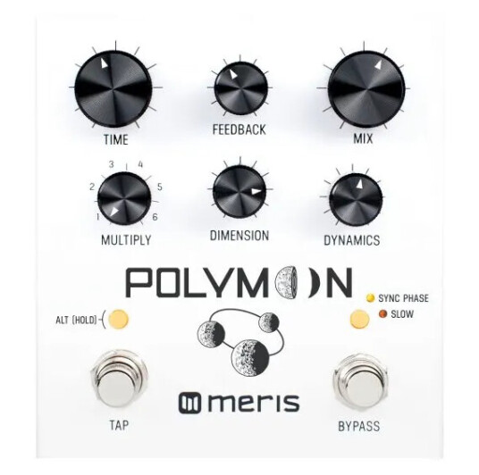 Meris Polymoon Super-Modulated Delay Pedal, Inspired By Cascaded Rack Gear