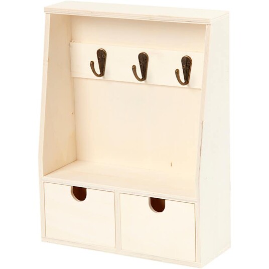 Nøkkelskap Creativ Company 28,5x22 cm 1 stk Nøkkelskap Creativ Company 28,5x22 cm 1 stk