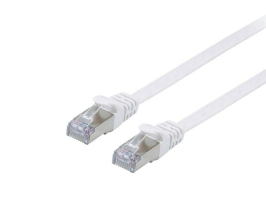 EQUIP Patchkabel Cat6A  U/FTP 2xRJ45  1.00m weiß