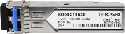 Blueoptics Sfp-1G-Lx-20Km-Al-Bo Fiber Optisk 1250 Mbit/S Sfp Lc Lx 20000 M