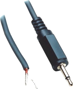 Bkl Electronic 1101047 2.5Mm Hankjønn 1,8 M Svart
