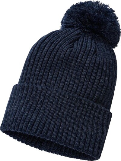 Brandit Bobble Hat Blå