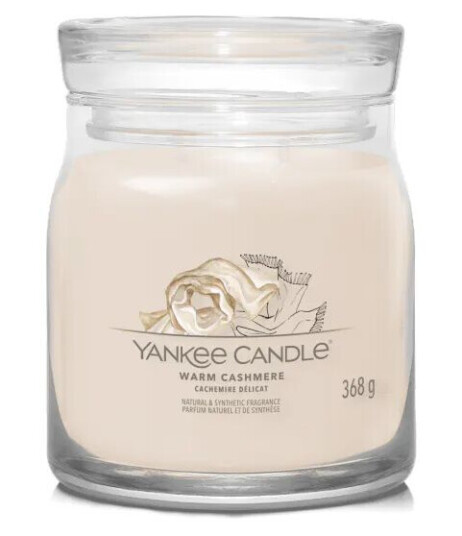 Yankee Candle Signature Medium Warm Cashmere 368 g Duftlys