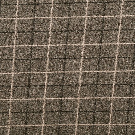 Fleecestoff 150cm 764 - Grått med ruter Fleecestoff 150cm 764 - Grått med ruter