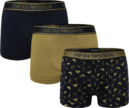 Emporio Armani 3 Pack Bottom Navy M