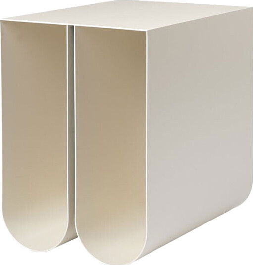 Kristina Dam Studio Curved sidebord beige Kristina Dam Studio Curved sidebord beige
